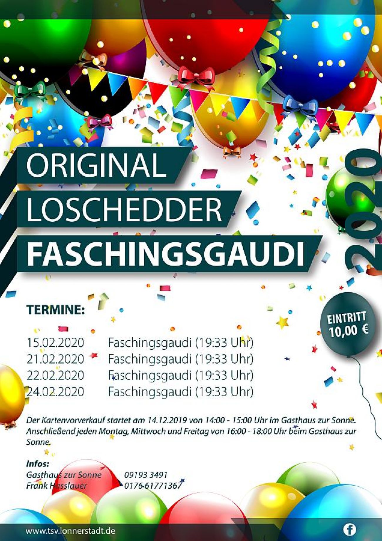 Faschingsgaudi 2020: „Loschedder“ sind bereit