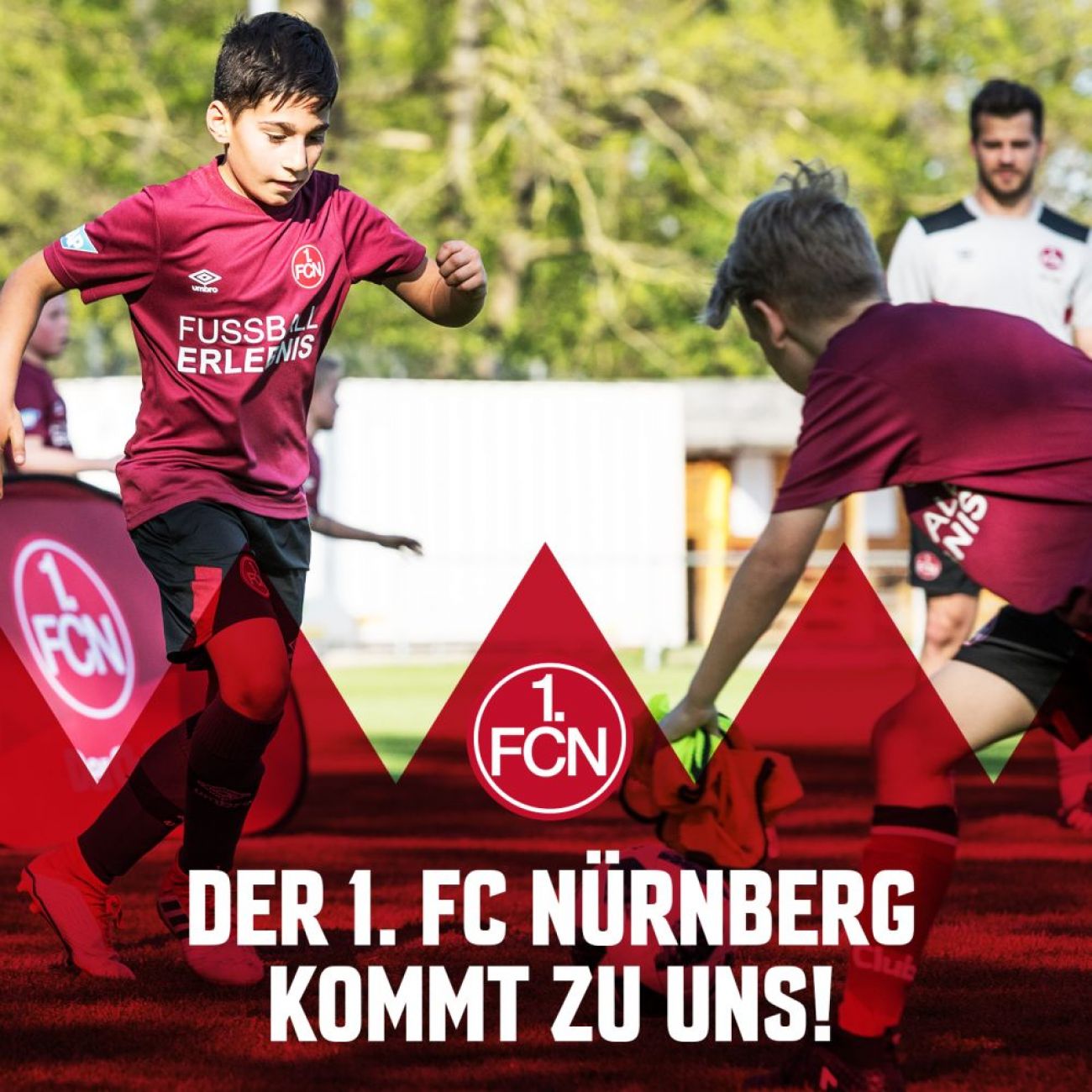 Die Fußballschule des FCN kommt wieder zum Sonnenhügel