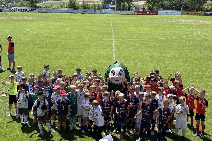 Über 350 Kinder beim Sommercup des TSV Lonnerstadt